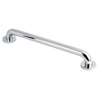Kingston Brass DR514181 Meridian inch Decorative Ada Grab Bar, 18", Polished Chrome