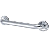 Made to Match Camelon Beaded Grab Bar Finish: Polished Chrome, Size: 30"