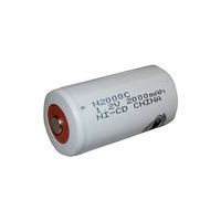 C Size Rechargeable Battery 2000mAh NiCd 1.2V Flat Top Cell FAST USA SHIP