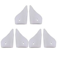HEALLILY Bunion Corrector 2 Holes Toe Valgus Corrector Toe Spacers Separate Splint for Hallux Hammer Relief 3 Pairs