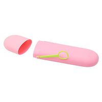 Meolin Toothbrush Storage Box Plastic Toothbrush Case Toothbrush Holder/Cover for Travel Use Toothpaste Toothbrush Box Case Container,Pink + light pink,206.53.5cm