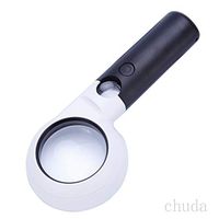 COJOY 5X Magnifying Glass with Light (Plus 20X Lens) - Handheld, Lighted LED Magnifier - Illuminated Coin, Page Reader - Jewelers Loupe, Loop - Large, Big Reading Aid for Pocket Map, Book, Travel