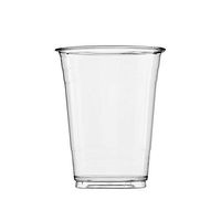 (200 Count) 16 oz Clear Plastic Cups, Disposable Crystal Clear PET Cups for Cold Drinks, To Go Iced Coffee, Juice, Soda, Bubble Boba Tea, Smoothie