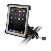 RAM MOUNTS (RAM-B-121-TAB3U Yoke Clamp Mount with Tab-Tite Universal Clamping Cradle for The Apple Ipad 4, Ipad 3, Ipad 2 & Ipad 1 with Or Without Light Duty Case