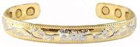 Womens Magnetic Bracelet Vines Design Beautiful