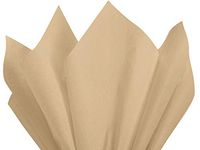 Natural Beige Art DIY Crafts Tissue Paper for Gift Wrapping 20"X26" 5 Sheets