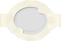 3M Healthcare Tegaderm Clear Absorbent Acrylic Dressing 4-2/5" x 5" Oval, 2-2/5" x 3" Pad Size, Medium (Box of 5 Each)