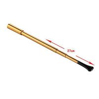 Wllsagl Xouwvpm Vintage Slim Cigarette Telescopic Holder Filter Smoke Ladies (Gold Black Silver) (Gold)