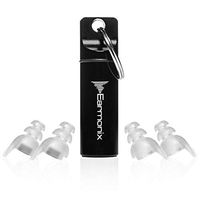 Earmonix Flying & Travel Ear Plugs – Noise Reduction Earplugs for Airplanes, Buses, Driving – Reduces Air Pressure Changes, Road and Background Noise - Reusable Easy to Clean and Carry