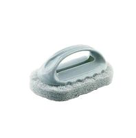 Ewanda store 1 pcs Dish Cleaner Pad Brush Clean Brush Scrub Sponge Bathtub Kitchen Sponge Brush Cleaner(Blue)