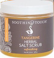 Soothing Touch Salt Scrub, Tangerine, 20 Ounce