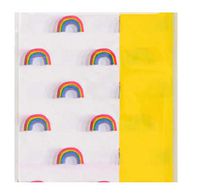 Rainbow Print Pack of Decorative Gift Wrapping Tissue Paper - Perfect for Bags, Boxes, Crafting and More! All Occasion, Birthday, Holiday