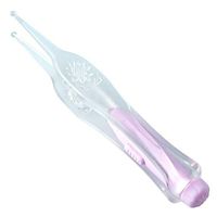 Healifty Earwax Removal Tool with LED Light, Cleaning Clip Tweezers Nose Cleaning Pick Nipper for Kids(1pcs)