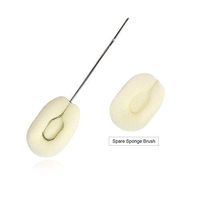 Sponge Bottle Brush, Comfort Grip Water Bottle Brush Baby Bottle Cleaner Easy to Clean Narrow Corner for Tea Glass Chinaware Porcelain Coffee Stains Kitchen Cleaning Tools