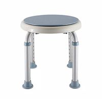 Rotary Bath Chair, Round Stool Elderly Pregnant Woman Shower Stool, Height Adjustable Rotatable -by TIANTA