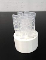 Round Eye Drops Vial Holder - Holds 7 Vials - USA - Znet3D (White)