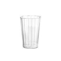 Party Essentials Deluxe/Elegance Hard Plastic 10-Ounce Party Cups/Tumblers, 80-Count, Clear