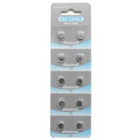 10 Eunicell SR626SW SR626W 377 Silver Oxide Button Cell 1.55V Battery Long Shelf Life 0% Mercury (Expire Date Marked)