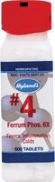 Ferrum Phos 6X (500Tablets) Tissue Salt (Cell Salt) Brand: Hylands (Standard Homeopathic)