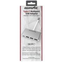 DigiPower Type C Hub USB 2.0 3.0 Type C