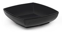 Black Square Bowl, 3 Quart, GET Milano ML-68-BK (Qty, 1)