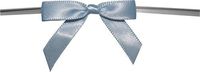 BAYWIND LTD; Small Twist Tie Bows (50pc, Light Blue)