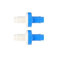 Enema Essentials - One-Way Flow Valve for Mess-Free Enemas – Compatible with Most Enema Tubings (Set of 2)
