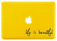 Life is Beautiful Decorative Laptop Skin Decal