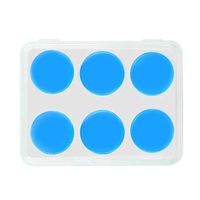 Xisheep Storage Organize, Deformable Soft Silicone Ear Plugs Putty Ear Plugs for Sleeping Swimming Bathing Bathroom Products for Home DIY (Blue)