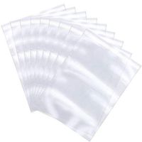 The Elixir Packaging 3" x 5" Clear Resealable Reclosable Cellophane/Cello Polypropylene Bags, 100 Count, Meets USDA FDA Standards