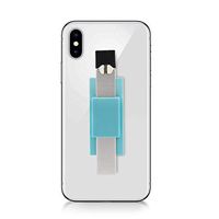 CEOKS for Juul Holder, Anti-Slip Silicone Cell Phone Holder for JUUL Silicone Case Sticker Skin Cover Sleeve Wrap Gel,Compatible with iPhone Samsung Galaxy Tablets Car Dashboard (Holder-Tiffany Blue)