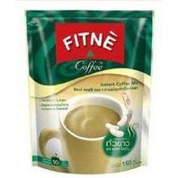 Fitne Diet Instant Coffee Weight Loss Low Sugar Slimming 150g. (10 Sticks)