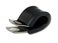 2 Inch Fully Cushioned Clamp 1/2 Inch Wide Metal-10Pack