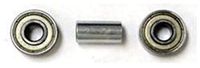 Rollator Wheel Repair Kit - Includes 2 Bearings and 1 Spacer