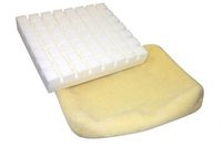 Skil-Care Pressure Check, High Density Foam w/Sheepskin Cvr # 753182 - 18"x16"x3", each
