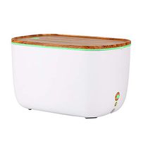 1800ML Quahome Essential Oil Diffuser, 7 Color LED Lights Aromatherapy Diffuser, Waterless Auto Shut-Off, 3 Block Fog Adjustable, Cool Mist Humidifier Best for Home, Bedroom, Bathroom and Office