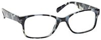 The Reading Glasses Company Grey Tortoiseshell Hand Finished Wrap Readers Mens Womens Spring Hinges R71-7 +3.50