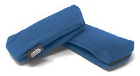 Universal Crutch Underarm Pad Covers - Luxurious Soft Fleece with Sculpted Memory Foam Cores (Dark Blue)