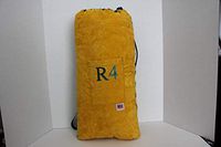 19" Tall Gold Velvet Padded Glass Waterpipe Hookah Bag Backpack, USA