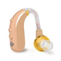 Sengdong Hearing Amplifier, BTE Rechargeable Personal Sound Aids Wearing in Both Ear with Low Frequency Noise Reduction C-109A…