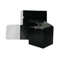 JAM PAPER Gift Boxes - 6 x 6 x 6 - Black - Sold Individually