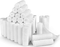 D&H Medical 24 Bulk Pack Gauze Stretch Bandage Roll, 4 Inch X 4 Yards FDA Approved, Used for Wound Care, Easy to Use Cotton Ply Rolled Hand Wrap Dressing Ankles & Knees. Add to First Aid Supplies.