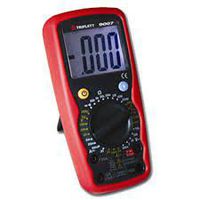 Triplett High Performance 2000 Count Digital Multimeter -  AC/DC Voltage, AC/DC Current, Resistance, Continuity, Diode Test, plus Temperature, Frequency and Capacitance (9007-A)