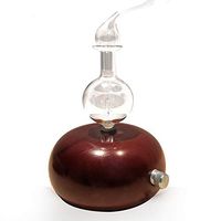 7 CHARKA ASTROLOGY Nebulizing Pure Aromatherapy Essential Oil Diffuser, Premium Waterless Glass Reservoir & Natural Wood Base, No Plastic & No Heat, Safe for Kids & Adults, Great for Large Rooms