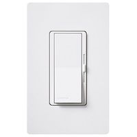 Lutron DVW-603PGH-WH Diva eco-dim 600-Watt Dimmer, White