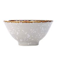 AXZHYX Bowl Bowl Rice Bowl Ceramic Tableware and Wind Rice Bowl Soup Bowl Home Creative Bowl Bucket Bowl Single Hotel Tableware Home Noodles Boiled Fish Soup Bowl