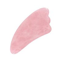 HEALLILY Guasha Scraping Plate Board Facial Beauty Massage Tools for SPA Relaxing (Pink)