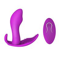 zhiounny Wearable Vibrator Stimulat-or Remote Control Vibrate Toiys for Adult
