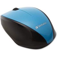 VER97993 - Verbatim Wireless Notebook Multi-Trac Blue LED Mouse - Blue