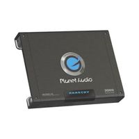 Planet Audio AC3000.1D 3000w Mono Block Amplifier with Subwoofer Control Knob 1 Ohms Stable Free Amp Wiring Kit